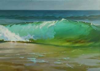 Картина Волна и солнце 