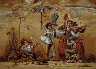 Бродячие артисты савояры