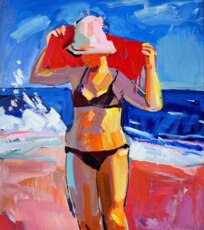 Красное полотенце