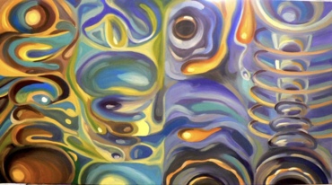 Отражение вселенной в каплях воды