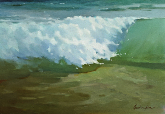 Картина Морской прибой 