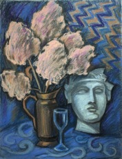 Натюрморт с гипсовой маской