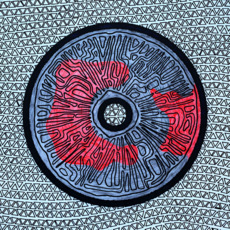 Акриловый (2) Графика с узором карандашом