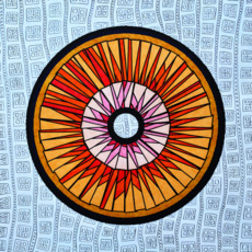 Эстетичный (2) Отрезки цветного стекла Мозаика Геометрическая графика