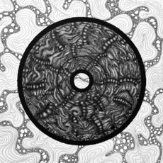 Депрессивный Картина с медузами Черно-белая графика с узором из медуз