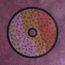 Причина (2) Осенняя картина с желудями Графика с узором