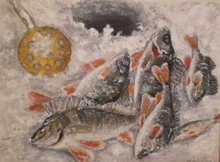 Зимняя рыбалка.