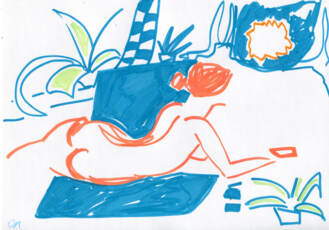 Утро и линии