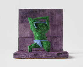 Боевая фигура, пенополистирол, акрил